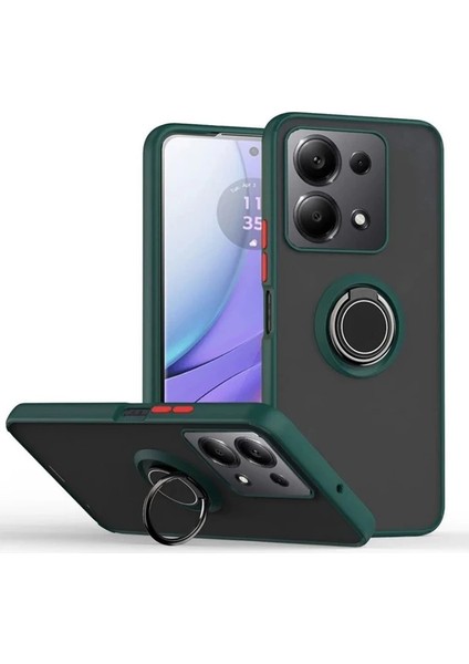 Xiaomi Redmi Note 13 Pro 4g Kılıf Montreal Yüzüklü Mat Kapak