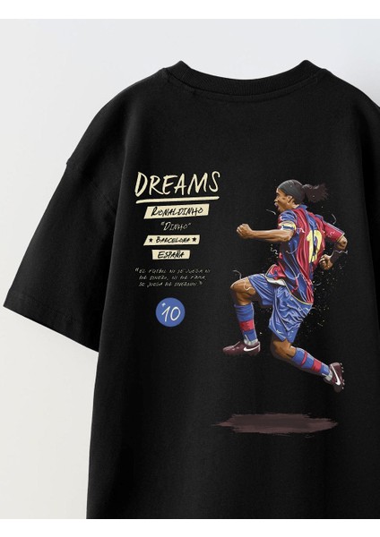 Always On Yazılı Futbol Tasarım Baskılı Siyah Çocuk T-Shirt modelleri