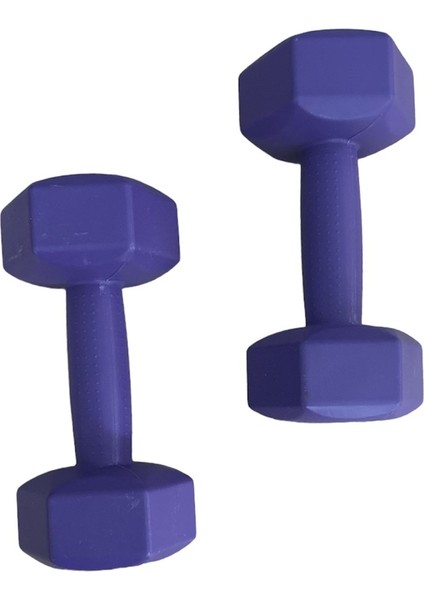 Ckspor 2'li Dambıl Seti 1 kg x 2 Adet Plastik Dambıl Ağırlık Seti Köşeli fiyatları