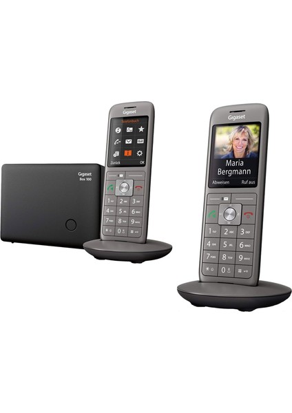CL660 Duo 2 Ahizeli Renkli Ekran Telsiz Telefon