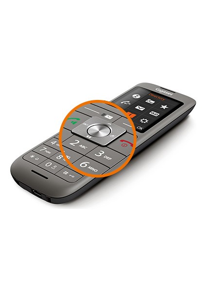 CL660 Duo 2 Ahizeli Renkli Ekran Telsiz Telefon