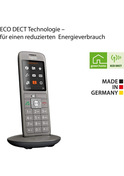 CL660 Duo 2 Ahizeli Renkli Ekran Telsiz Telefon