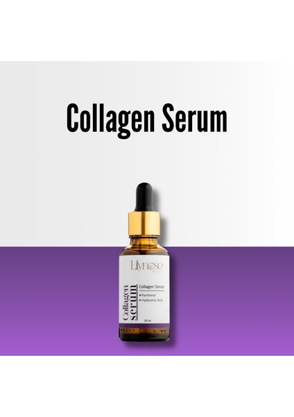 Yaşlanma Belirtilerini Gidermeye Yardımcı Collagen Serum 30 ml