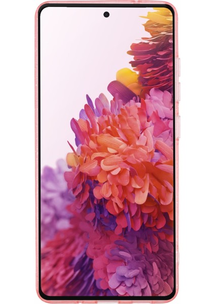 Seashell Digital Samsung Galaxy S20 Lite Kılıf Glitter Tpu Telefon Kapağı-Şeffaf Pembe (Yurt Dışından)