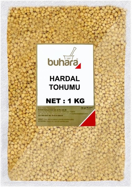 Sarı Hardal Tohumu 1000GR