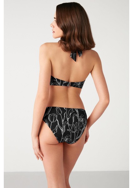 Red Lale Desenli Aksesuar Detaylı Bikini fiyatları