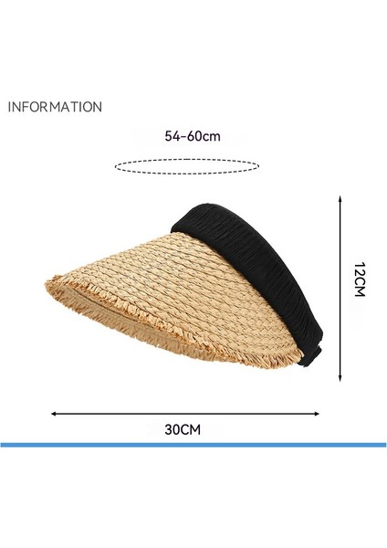 Plaj Şapkası Güneş Koruma Şapkası Güneş Şapkası (Yurt Dışından)