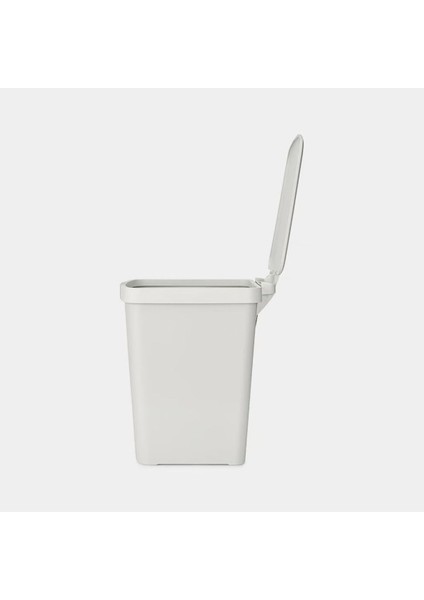 Stepup Açık Gri Plastik Pedallı Çöp Kutusu 25L Bkm Dizayn fiyatları