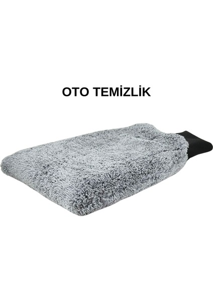 Oto Temizlik Mikrofiber Oto Yıkama Eldiveni - Araç Yıkama Eldiveni -Oto Temizlik