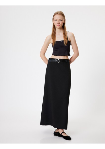 Crop Üst Fiyonk Detaylı Ip Askılı Slim Fit fiyatları