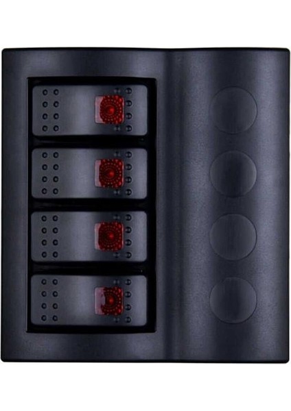 Shuıvan Bfy Switch Panel 4'lü Piyano Otomatik Sigorta Paneli