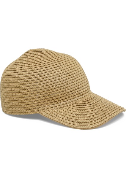 Kıra Straw Cap-W 4fx Kum Kadın Hasır Şapka