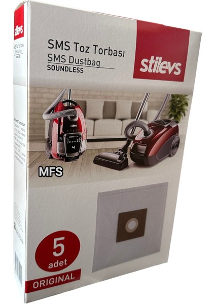Stilevs Uyumlu Soundless ve Hero Kutulu Toz Torbası ( 5'li )