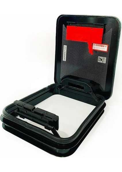 Cam Tavan Havalandırma 50x65cm 90° Açılır Acil Çıkışlı Tavan Heki