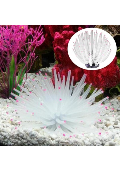 Beyaz Stil L Beden 1 Adet Su Tesisi Yumuşak Yapay Deniz Topu Anemon Süs Akvaryum Fish Tank Dekor Süs Dekor Akvaryum Aksesuarları (Yurt Dışından) fiyatları
