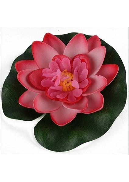 Beyaz Stil Simülasyon Lotus Yaprakları Su Manzarası Dekorasyonu Nilüfer Akvaryum Dekorasyonu Küçük Yapay Akvaryum Lotus Çiçekleri (Yurt Dışından) fırsatları