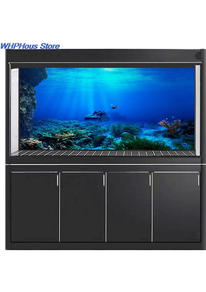 Bir Stil 30X52CM Sıcak Akvaryum Arka Plan Posteri 3D Pvc Yapışkanlı Etiket Balık Tankı Sualtı Dünyası Zemin Dekorasyon Kağıdı Manzara Duvar Kağıdı (Yurt Dışından) modelleri