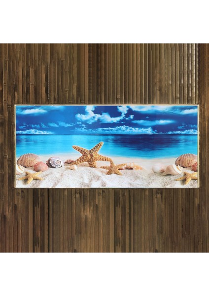 Renkli Stil 122X50X0.1CM Akvaryum Arka Planı Duvar Resmi Akvaryum Arka Planı Dekoratif Etiket (Renkli) (Yurt Dışından)