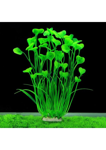 Yeşil Stil 40CM 40CM Yapay Simülasyon Su Bitkileri Plastik Akvaryum Bitki Çim Balık Tankı Süsleme Manzara Dekorasyon Akvaryum Aksesuarları (Yurt Dışından)