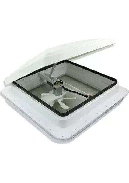 TYT Fanlı Tavan Heki 42x42cm 12v Eco Tek Yön + Sineklik