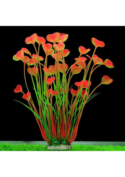 Yeşil Stil 40CM 40CM Yapay Simülasyon Su Bitkileri Plastik Akvaryum Bitki Çim Balık Tankı Süsleme Manzara Dekorasyon Akvaryum Aksesuarları (Yurt Dışından) fırsatları