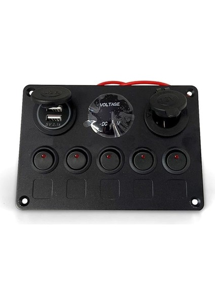 Shuıvan Bfy Switch Panel 5'li Kombine Sigorta Paneli