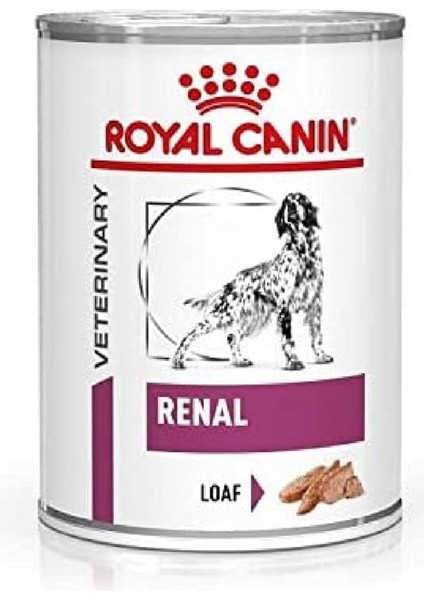 Renal Köpek Konservesi 410 gr x 6 Adet