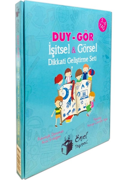 Duy-Gör-Işitsel ve Görsel Dikkati Geliştirme Eğitim Seti 5-6 Yaş fiyatları