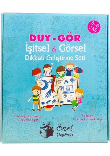 Duy-Gör-Işitsel ve Görsel Dikkati Geliştirme Eğitim Seti 5-6 Yaş fırsatları