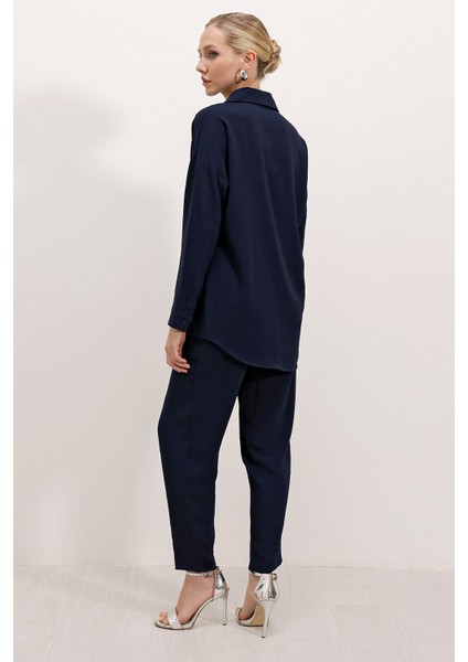 6593 Oversize Ikili Takım - Lacivert indirimleri