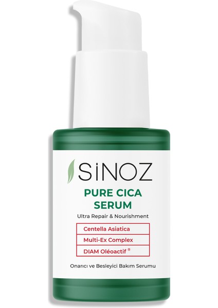 Pure Cica Ultra Onarıcı ve Besleyici Bakım Serumu 30 ml