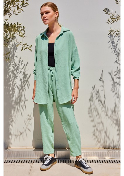 6593 Oversize Ikili Takım - Mint fiyatları