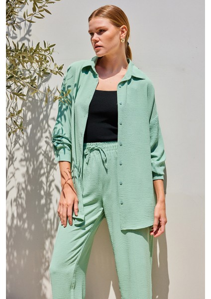 6593 Oversize Ikili Takım - Mint modelleri