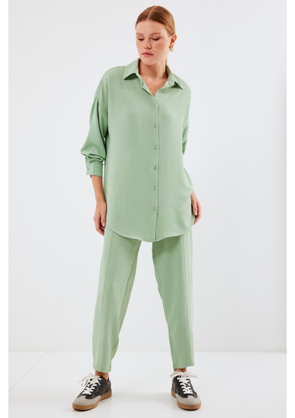 6593 Oversize Ikili Takım - Mint fırsatları