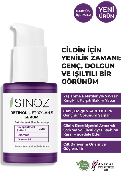 Retinol Lift-Xylane Cilt Yenileyici Serum 30 ml