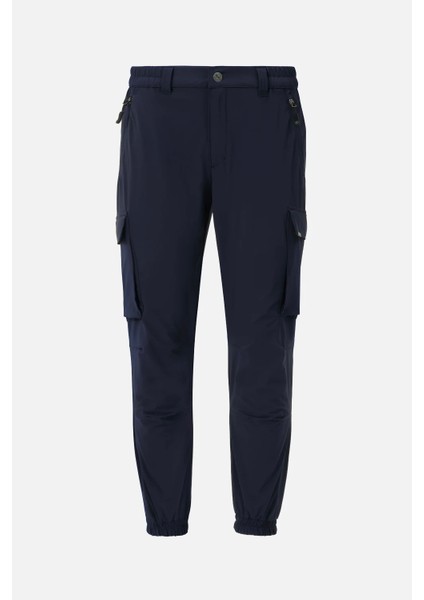 V-Clutch Jogger Dar Paca Yazlık Lacıvert Pantolon