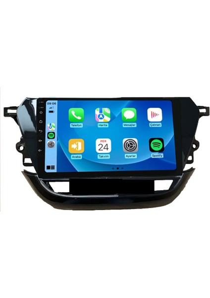Opel Corsa F 9inç 2gb Ram 32GB Hafızalı Kablosuz Carplay Androidauto Oem Multimedya Navigasyon