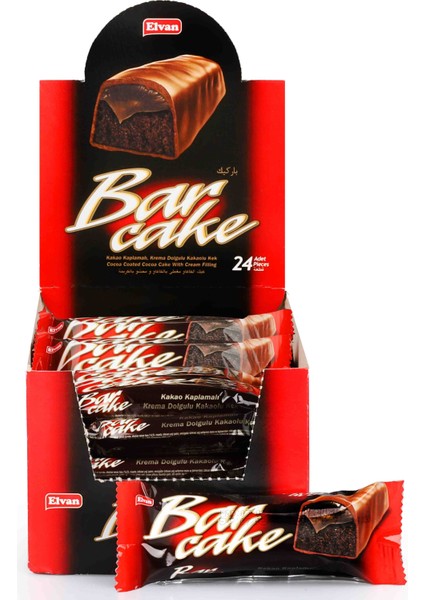 Barcake Kakaolu 20Gr. 24'lü ( 1 Kutu )