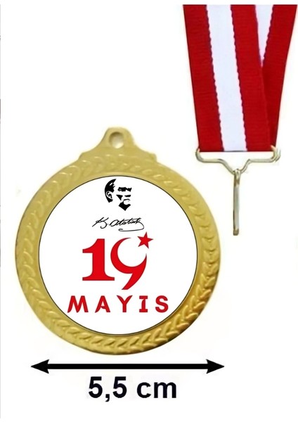 Özcan Tasarım 19 Mayıs Madalyası ( 24 Adet )