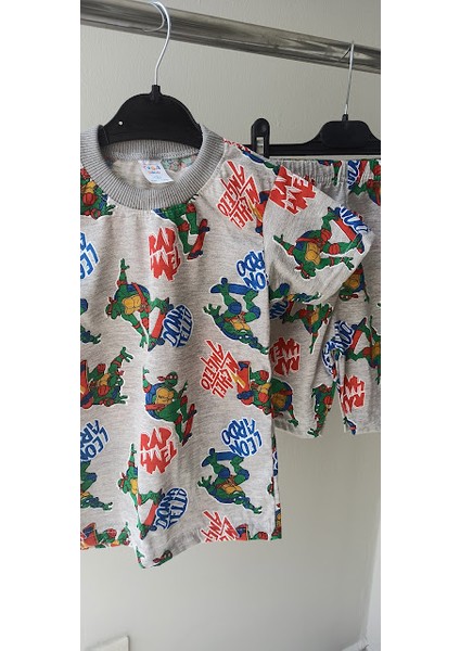 Erkek Çocuk Ninja Kaplumbağalı 2li Takım