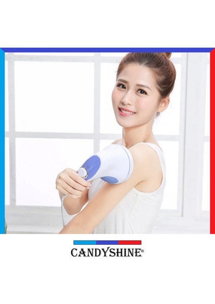 CandyShine Deluxe 5 Başlıklı Masaj Aleti Titreşimli Masaj Cihazı