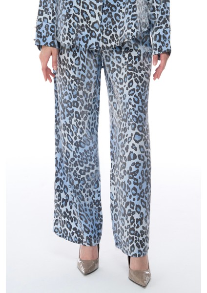 Victoria Leopar Pantolon