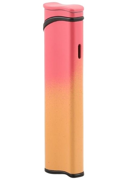 Tek Torch Pürmüz Pembe-Sarı Metal Puro Çakmağı