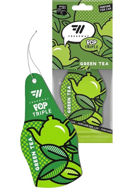 Freshway Fresh Way Pop Dry Triple Kağıt Asma Koku