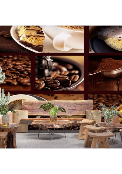 Cafe ve Restaurant Duvar Kağıdı Baskı