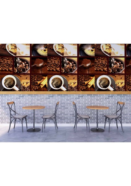 Cafe ve Restaurant Duvar Kağıdı Baskı