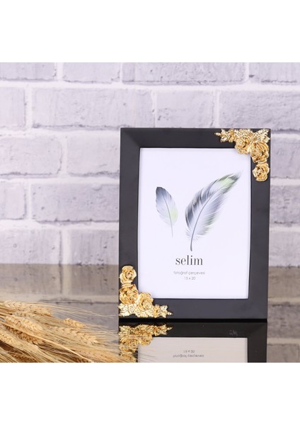 15X20 Rosengard Çerçeve Siyah Altın fiyatları