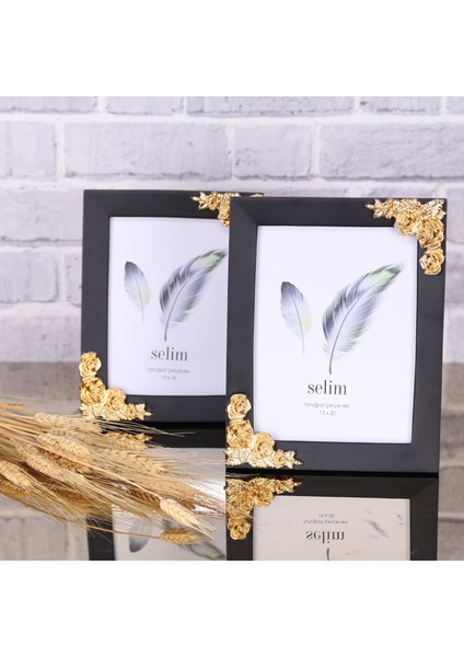 15X20 Rosengard Çerçeve Siyah Altın fırsatları