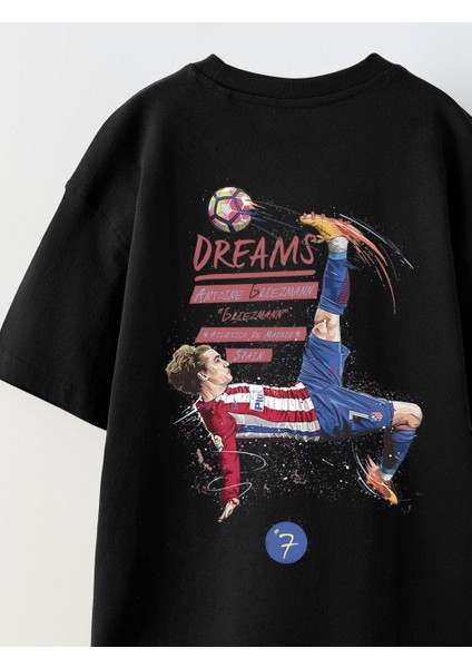 Earned Not Gıven Yazılı Futbol Tasarım Baskılı Siyah Çocuk T-Shirt modelleri