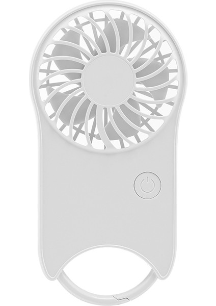 Asma Tokalı Mini Handhd Fan F12 (Beyaz) (Yurt Dışından)